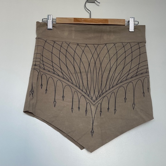 Psylo Printed Mini Skirt - Picture 2 of 4